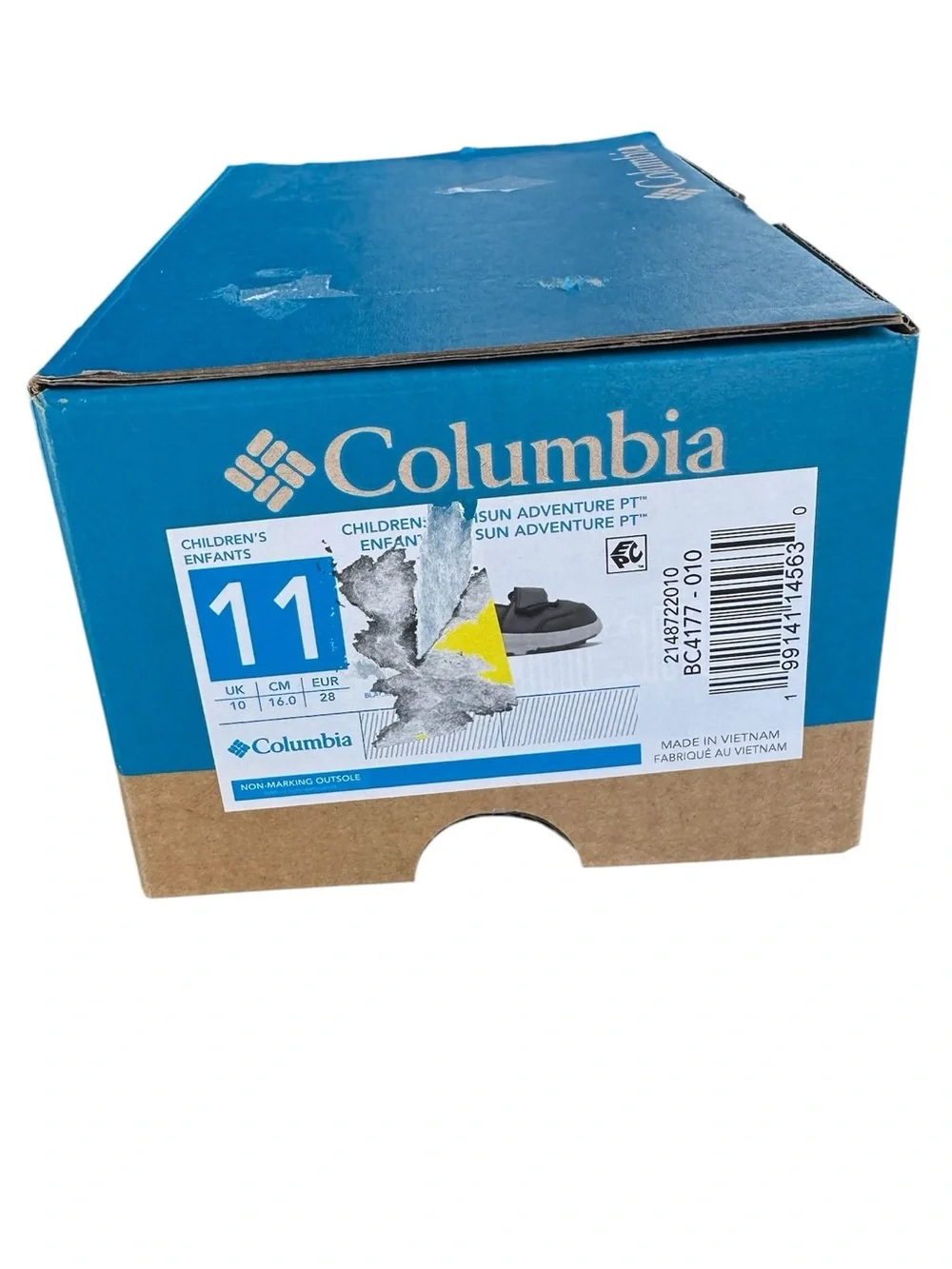 NIB Columbia kids’ Techsun-style sandals